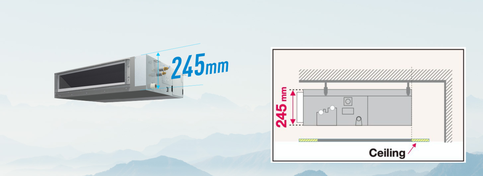 Dàn lạnh giấu trần nối ống gió VRV Daikin FXSQ25PAVE9
