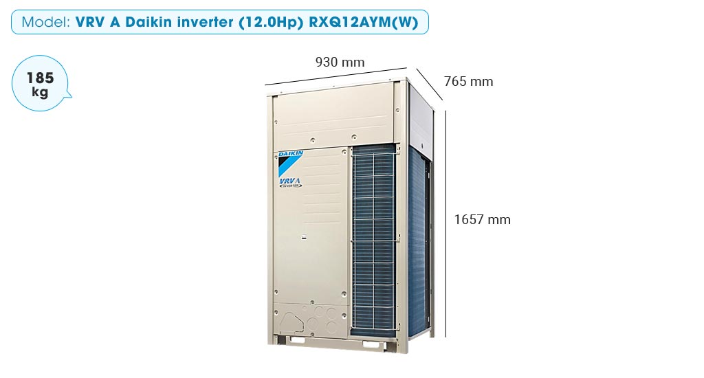 Dàn nóng VRV A Daikin Inverter RXQ12AYM