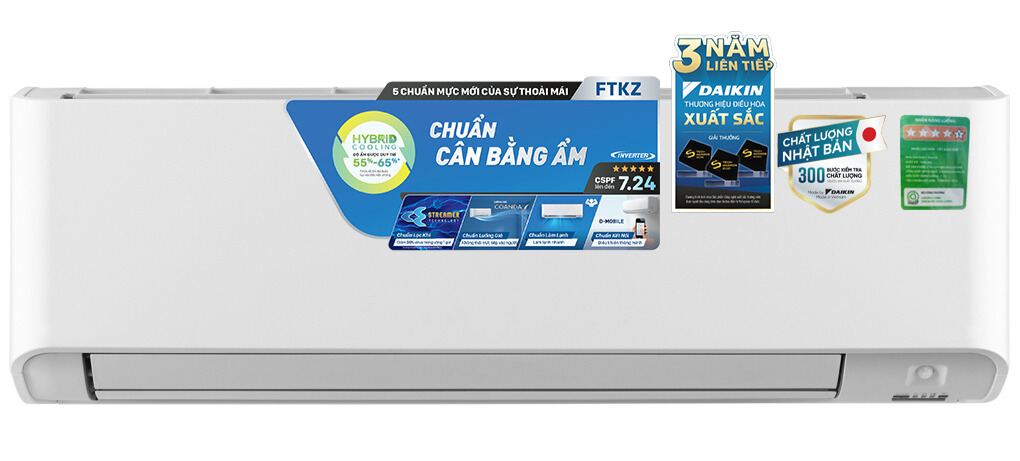 Máy lạnh Daikin FTKZ60VVMV Inverter Cao Cấp